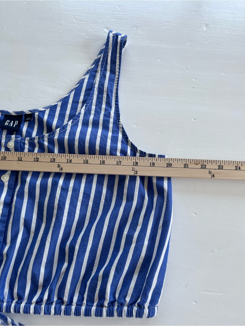 Gap Cropped Sleeveless Blouse Size XL - Picture 5 of 7